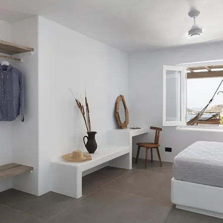 Dream View Villa, 2 Min Walk To The Beach, By Red Windmill 卡拉法蒂斯