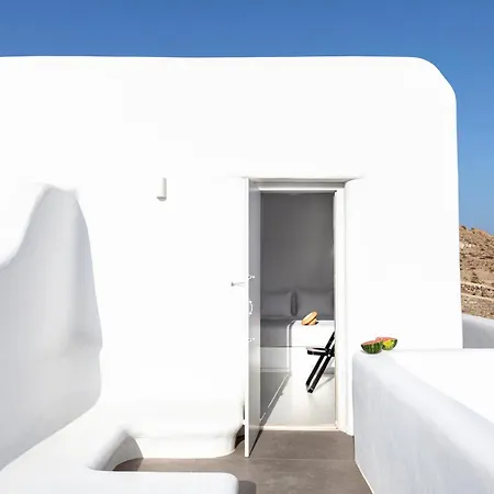 Dream View Villa, 2 Min Walk To The Beach, By Red Windmill 卡拉法蒂斯