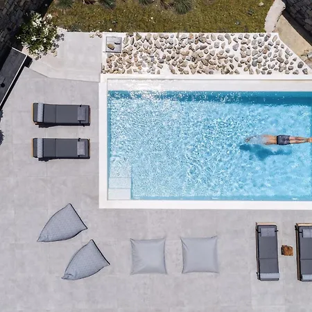 Dream View Villa, 2 Min Walk To The Beach, By Red Windmill * Калафатис