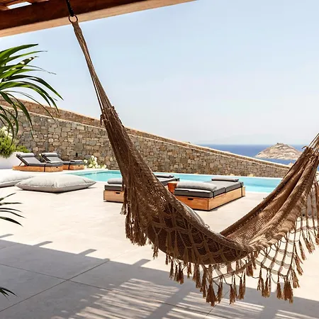 Villa Dream View Villa, 2 Min Walk To The Beach, By Red Windmill Kalafatis