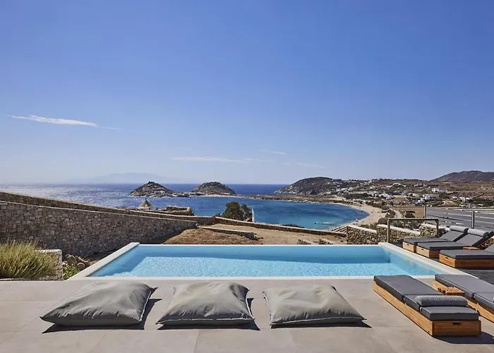 Dream View Villa, 2 Min Walk To The Beach, By Red Windmill Kalafáti