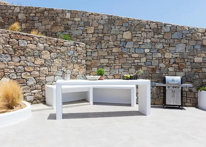 וילה Dream View Villa, 2 Min Walk To The Beach, By Red Windmill קלפטיס